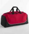 QS75 Quadra Teamwear Large Holdall Red / Black / White colour image